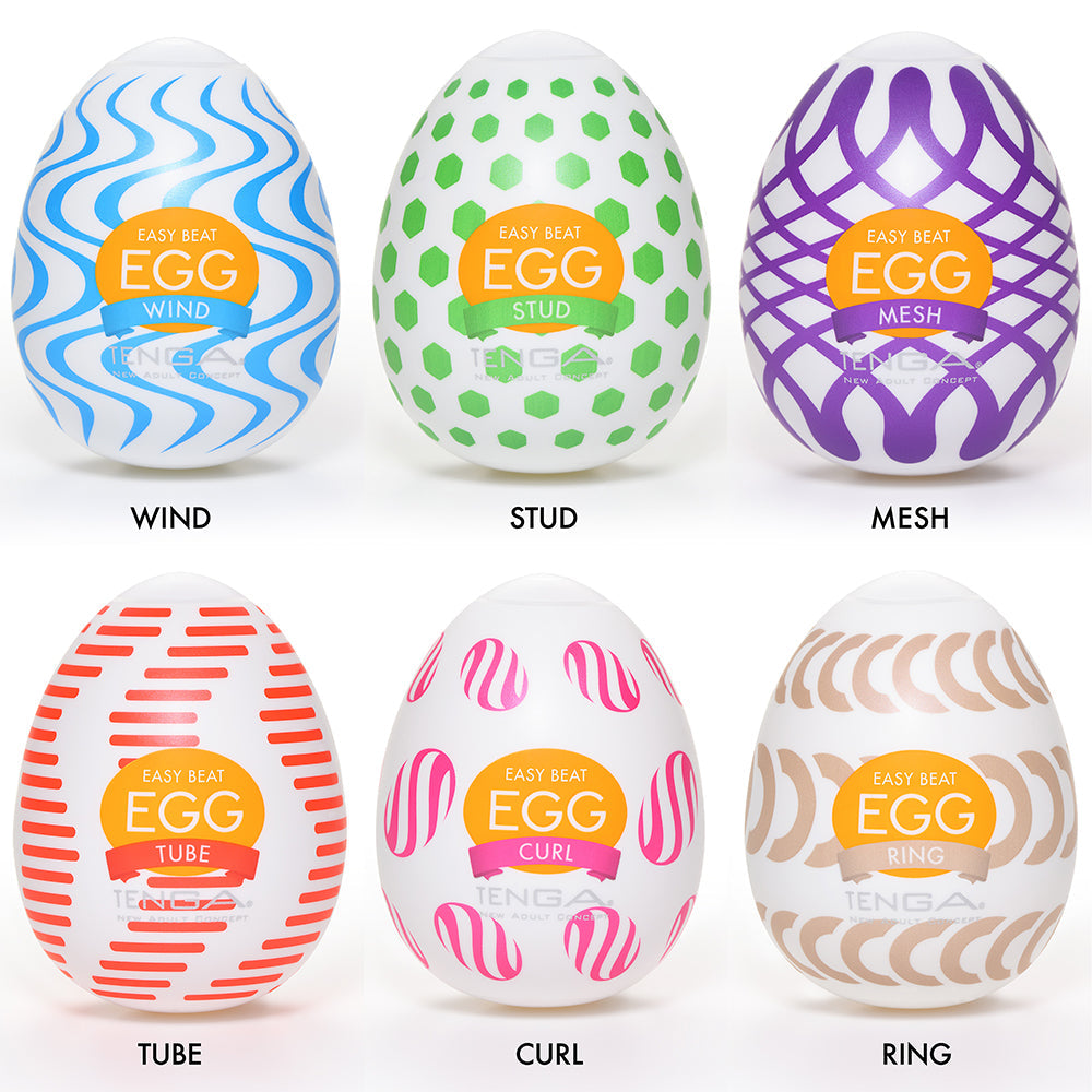 Tenga Egg Variety Pack Wonder 6 pcs Masterbaters
