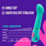 Aria Flirty AF G-Spot Vibrator Teal