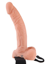 Fantasy Fetish 9" Hollow Strap On Harness Penis Extender