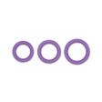 Firefly Halos Glow In The Dark Cock Rings - Purple