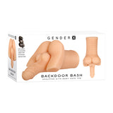 Gender X Backdoor Bash Stroker - Light - Brown