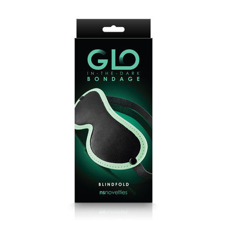 Glo Bondage Blindfold - Glow In The Dark