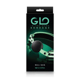 GLO in the dark Bondage Ball Gag Glow in the dark