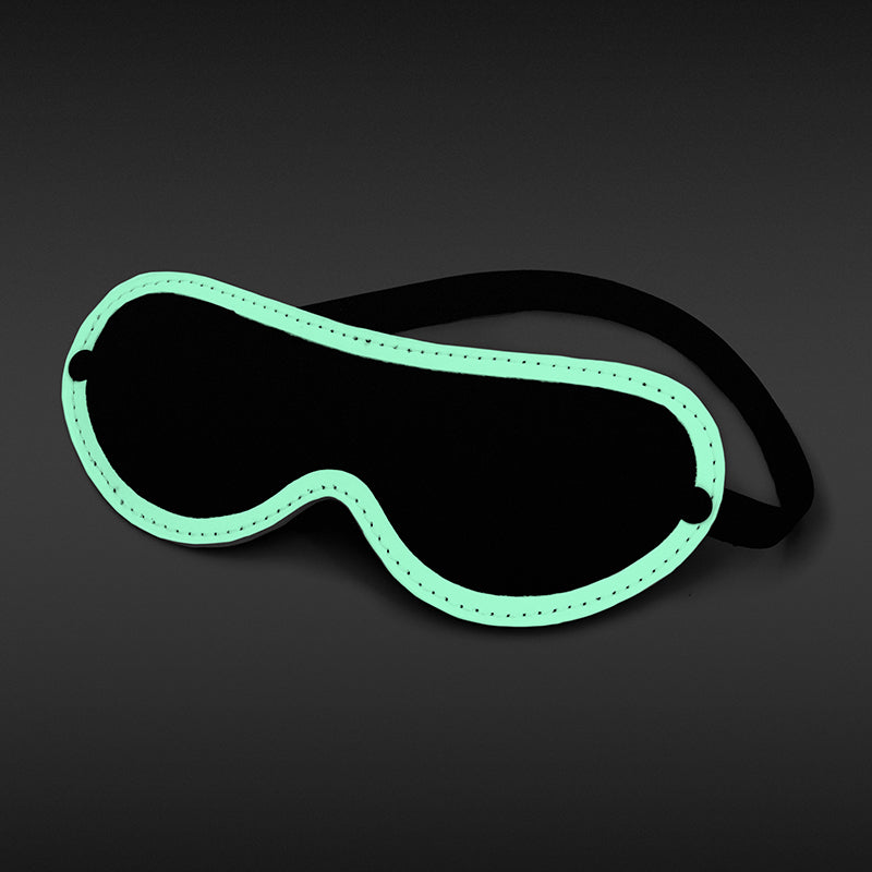 Glo Bondage Blindfold - Glow In The Dark