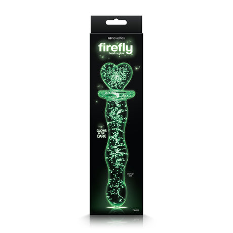 Firefly Glass Heart A Glow - Glows In The Dark