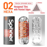 Tenga Spinner 02 Hexa Stroker masturbator