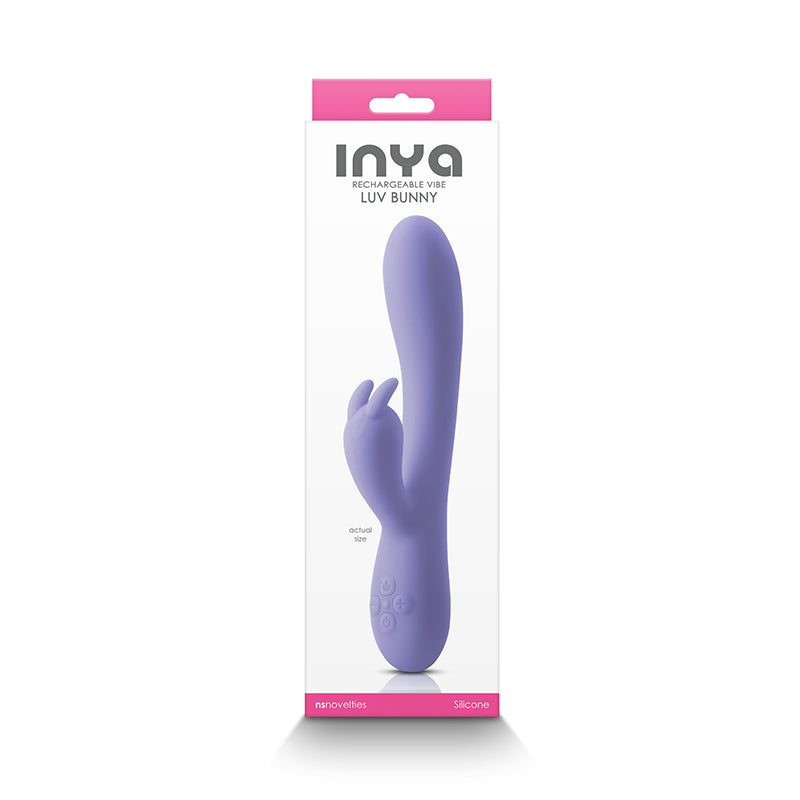 INYA Luv Bunny Dual Stimulator Vibrator - Purple