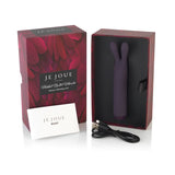 Je Joue Silicone Rabbit Bullet Rechargeable Vibrator- Teal - Purple