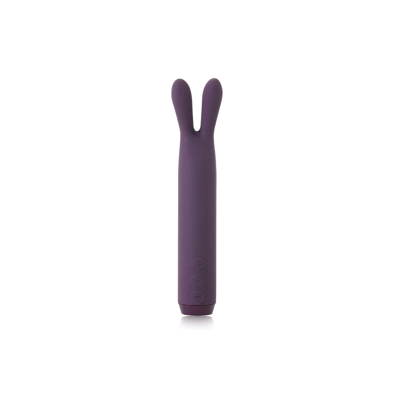 Je Joue Silicone Rabbit Bullet Rechargeable Vibrator- Teal - Purple