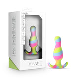 Avant Kaleido Silicone Butt Plug Lime