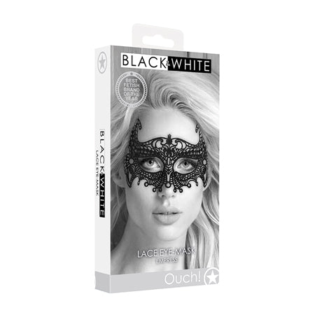 Ouch! Lace Eye Mask Empress Black