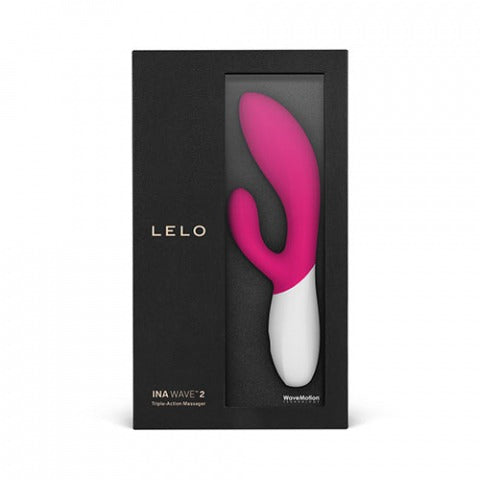 LELO INA Wave 2 Dual Stimulator Cerise