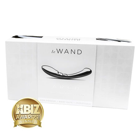 Le Wand Arch G-Spot Stainless Steel Stimulater/Vibrator