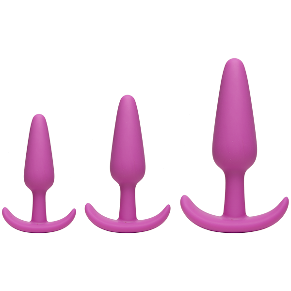 Mood Naughty 1 Anal Plug Trainer Set - Black - Pink