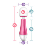 Noje - Jules Mini Wand Vibrator - Rose