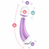 Noje - Delite Mini Wand Vibrator - Wisteriau