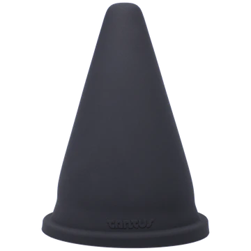 Tantus Cone Squat - Ruby - Onyx