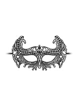 Ouch! Lace Eye Mask Empress Black