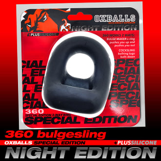 OxBalls 360 Dual-Use Cockring Plus+Silicone Special Edition Night