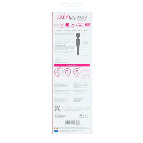 Palmpower Recharge Waterproof Massager 