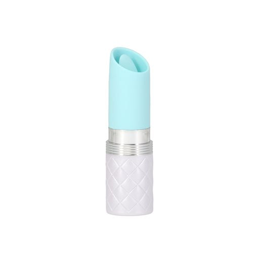 Pillow Talk Lusty Flickering Lipstick Massager Pink - Teal