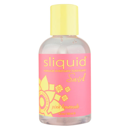 Sliquid Naturals Swirl Pink Lemonade Flavored Lubricant 4.2 oz