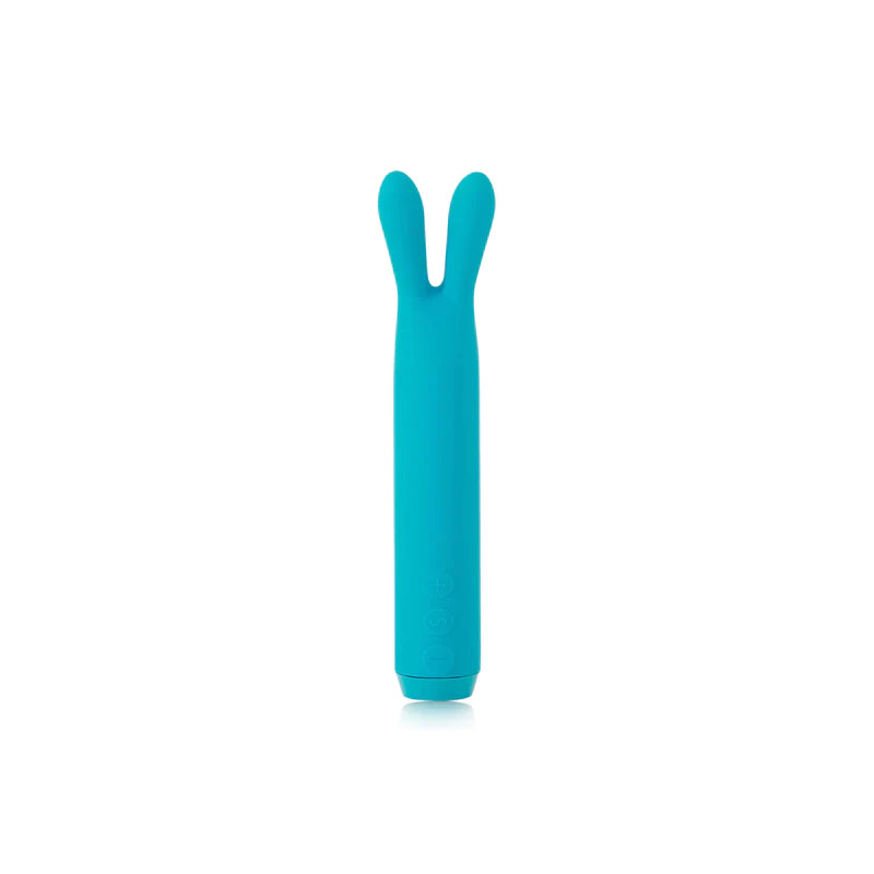 Je Joue Silicone Rabbit Bullet Rechargeable Vibrator- Teal - Purple