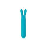 Je Joue Silicone Rabbit Bullet Rechargeable Vibrator- Teal - Purple