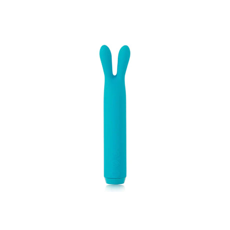 Je Joue Silicone Rabbit Bullet Rechargeable Vibrator- Teal - Purple