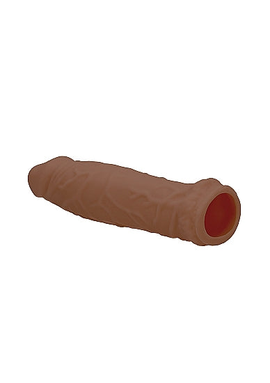 Real Rock Penis Extender  7 inch - Vanilla - Tan