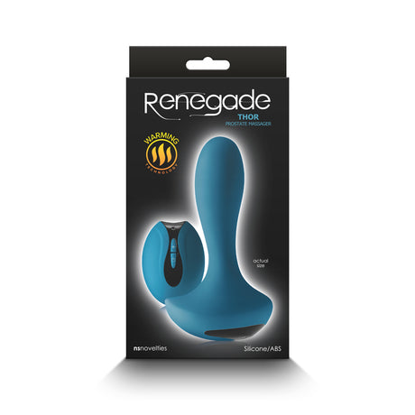 Renegade Thor Vibrating Prostate Massager - Teal