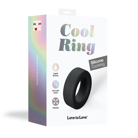 Love To Love Cockring Cool Ring Noir