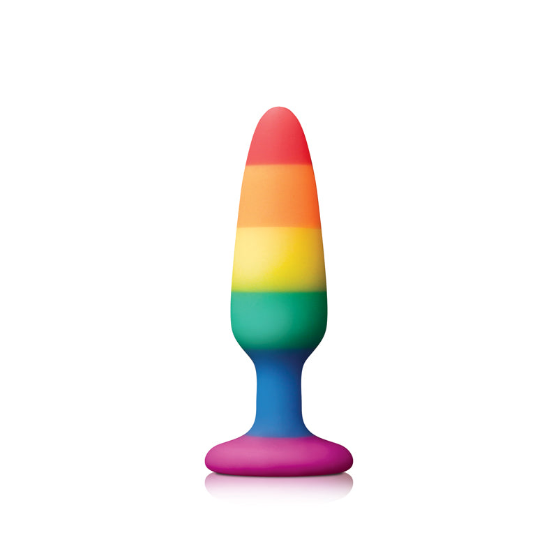 Colours Pride Edition Butt Plug - Small -Rainbow