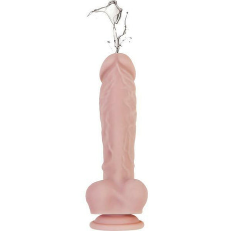 Evolved Big Shot 8 Inch Vibrating Squirting Dildo - Vanilla