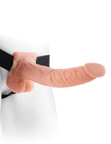 Fantasy Fetish 9" Hollow Strap On Harness Penis Extender