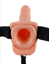 Fantasy Fetish 9" Hollow Strap On Harness Penis Extender