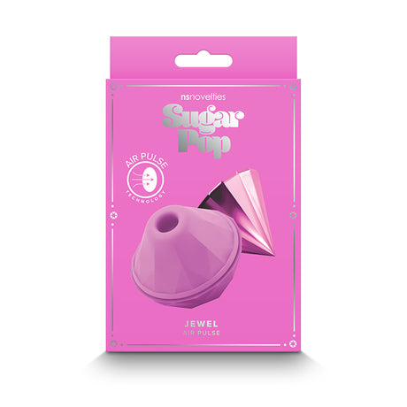 Sugar Pop Jewel Air Pulse Vibrator - Pink - Teal