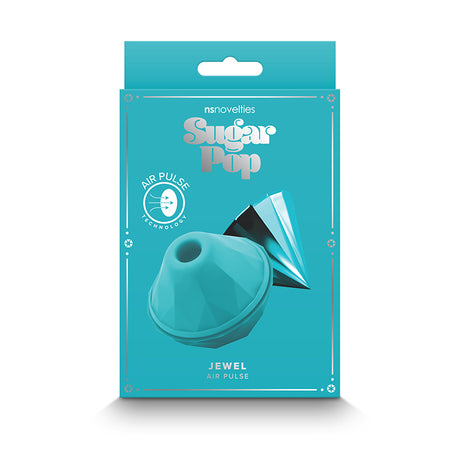 Sugar Pop Jewel Air Pulse Vibrator - Pink - Teal