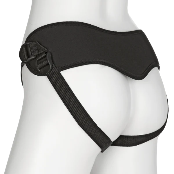 Vac-U-Lock Platinum - Supreme Harness - With Plug Black