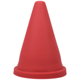 Tantus Cone Squat - Ruby - Onyx