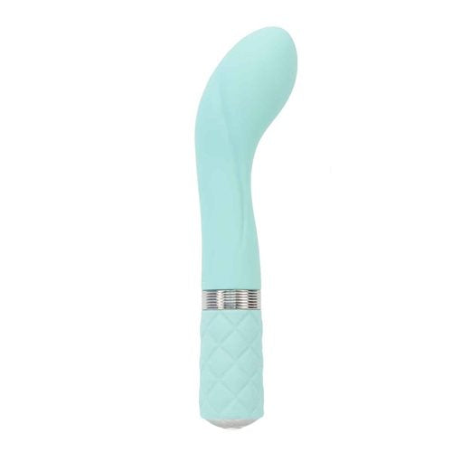 Pillow Talk Sassy G-Spot Vibrator - Teal - Pink