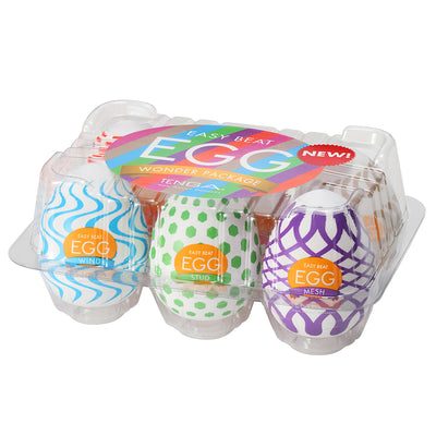 Tenga Egg Variety Pack Wonder 6 pcs Masterbaters