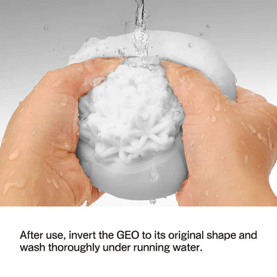 Tenga Geo Glacier reusable stroker masturbator