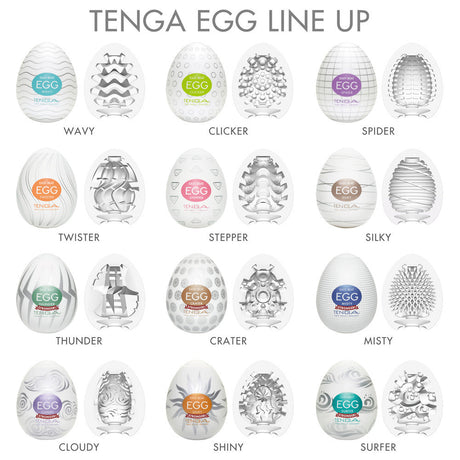 Tenga EGG Variety Pack Hard Boiled