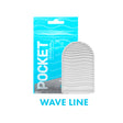 Tenga Pocket Masturbator Stroker Sleeve Wavy line