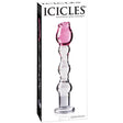 Icicles No. 12 Beaded Glass With Rose Head