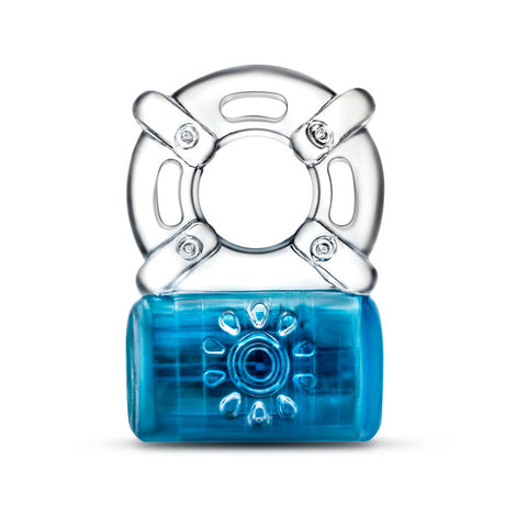 Play with Me - One Night Stand Vibrating C-Ring - Blue