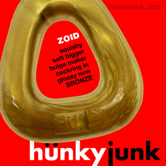 Hunkyjunk Zoid Trapezoid Lifter Cockring Bronze Metallic